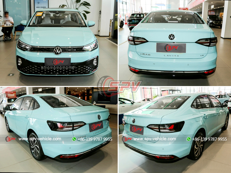 Volkswagen Lavida Passenger Car - Differenct Side View